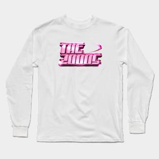 Y2K Streetwear Logo The 2000s Pink Long Sleeve T-Shirt